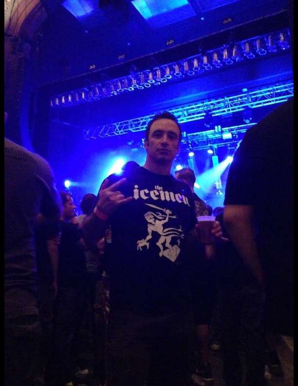 Jack - NYC reppin @ Korn concert 5.22.2013